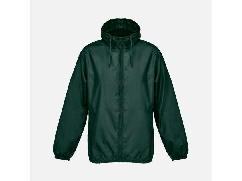 Ветровка унисекс Shield, темно-зеленая