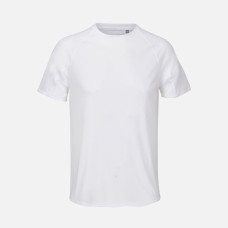 Футболка спортивная унисекс Vortex, белая