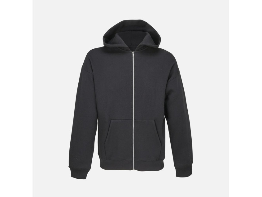 Толстовка унисекс на молнии Jelo, черная