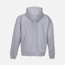 Толстовка унисекс на молнии Jelo, серый меланж