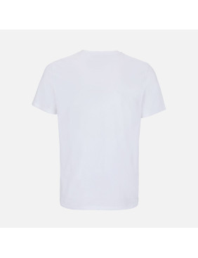 Футболка унисекс Lyam, белая (белоснежная)