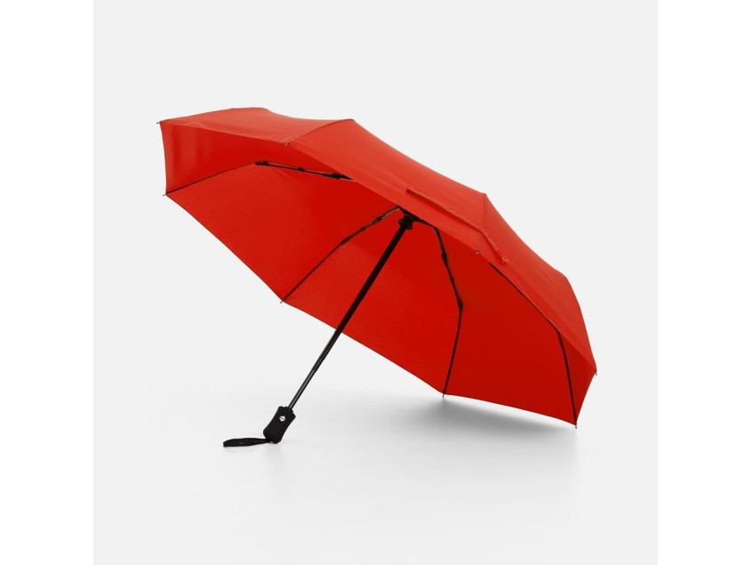 Зонт складной Monsoon, красный