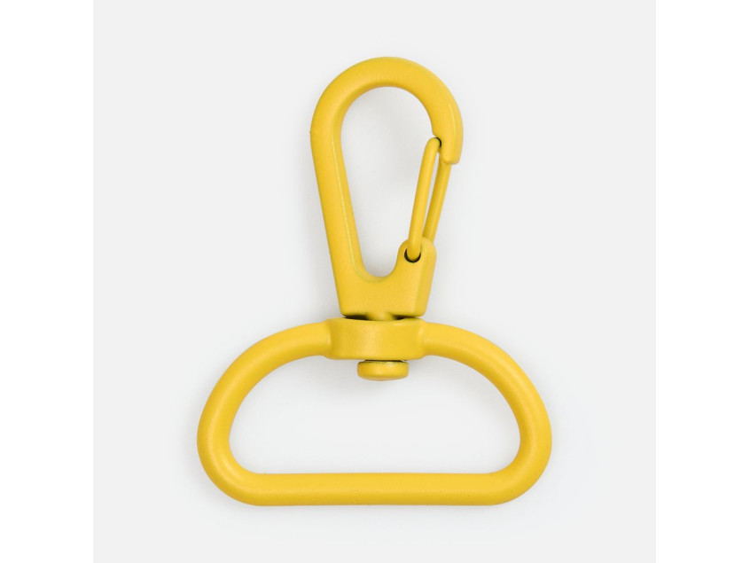 Застежка-карабин Snap Hook, L, желтая