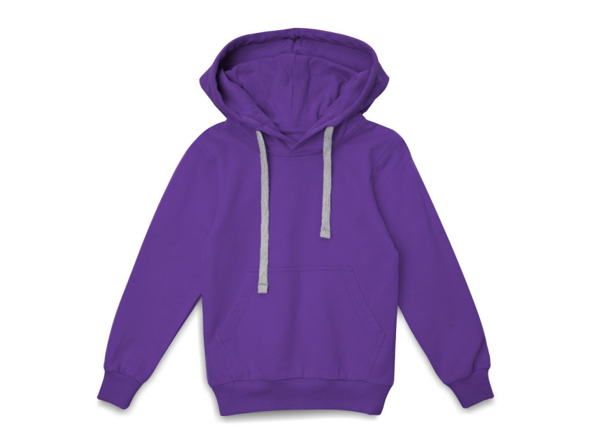 Толстовка с капюшоном детская Kirenga Kids, фиолетовая