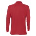 Рубашка поло мужская с длинным рукавом STAR 170, красная