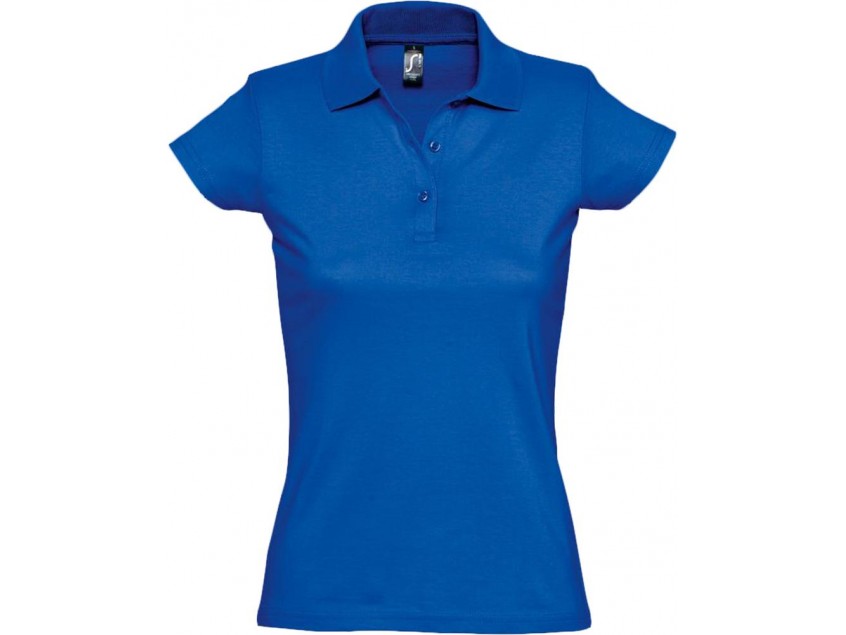 Рубашка поло женская Prescott Women 170, ярко-синяя (royal)