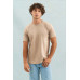 Футболка унисекс Regent 150, серо-бежевая