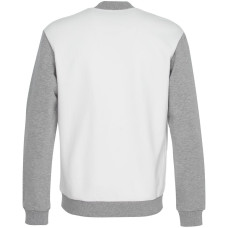 Бомбер College, молочно-белый