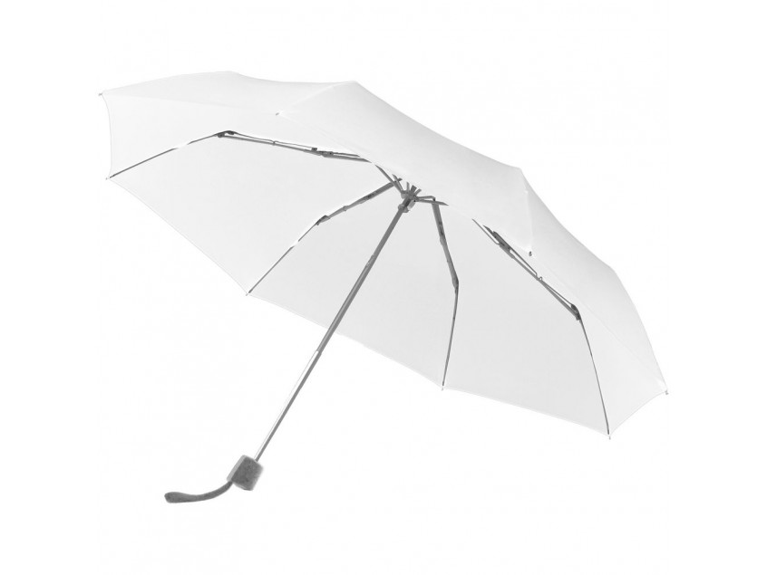 Зонт складной Fiber Alu Light, белый