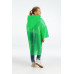 Дождевик-плащ детский BrightWay Kids, зеленый