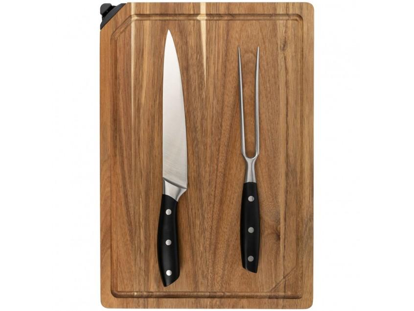 Набор для мяса с ножом-слайсером и вилкой Slice Twice