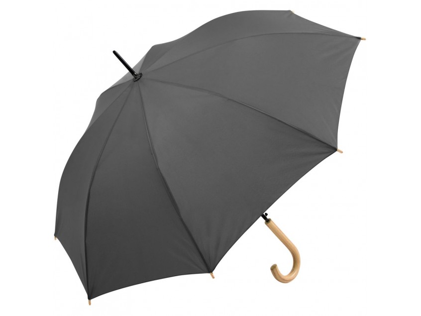Зонт-трость OkoBrella, серый