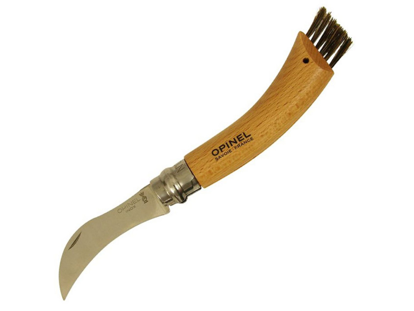 Нож грибника Opinel No 8, бук