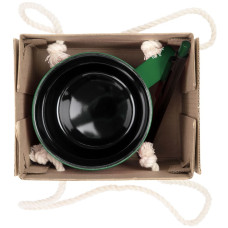 Набор Color Block: кружка и ручка, зеленый с черным