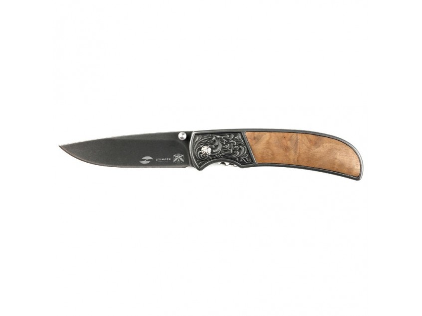 Складной нож Stinger S055B, коричневый