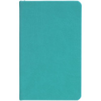 Блокнот Cluster Mini в клетку, бирюзовый