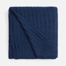 Плед Termoment, синий меланж