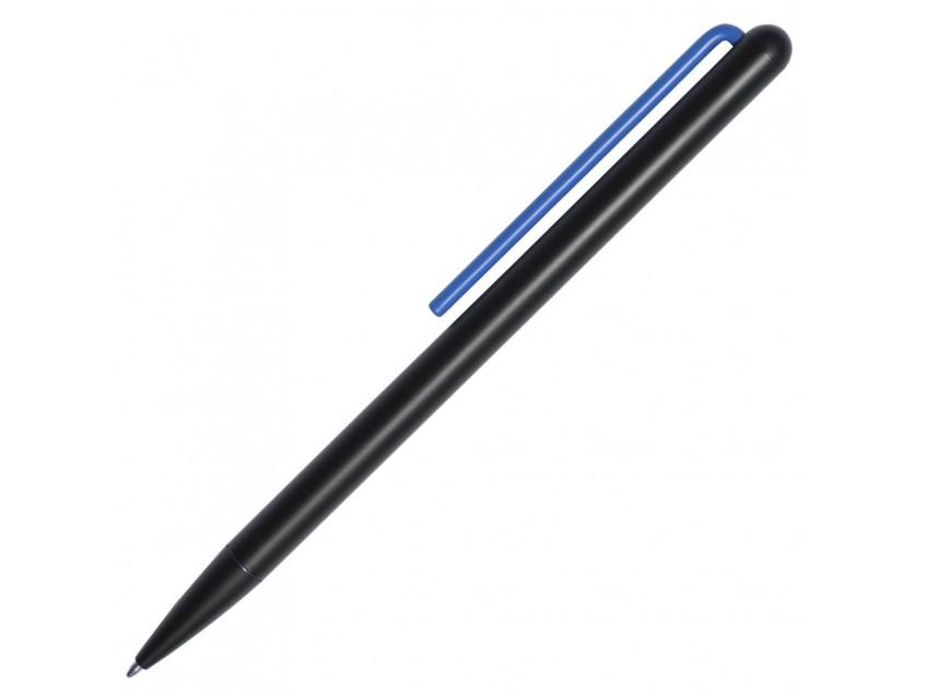 Шариковая ручка GrafeeX в чехле, черная с синим