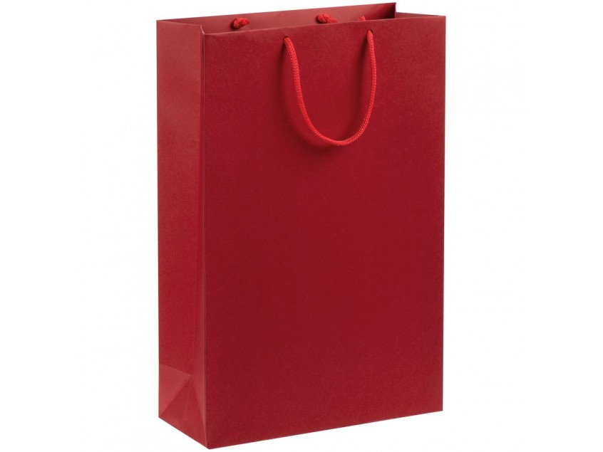 Пакет бумажный Porta, средний, красный
