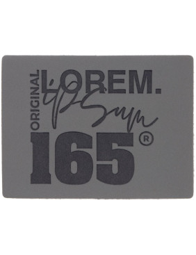 Лейбл Listra SoftTouch, серый