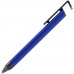 Ручка шариковая Standic с подставкой для телефона, синяя