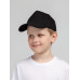 Бейсболка детская Standard Kids, черная