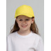 Бейсболка детская Standard Kids, желтая