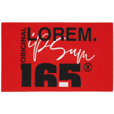 Лейбл Eta SoftTouch, XL, красный