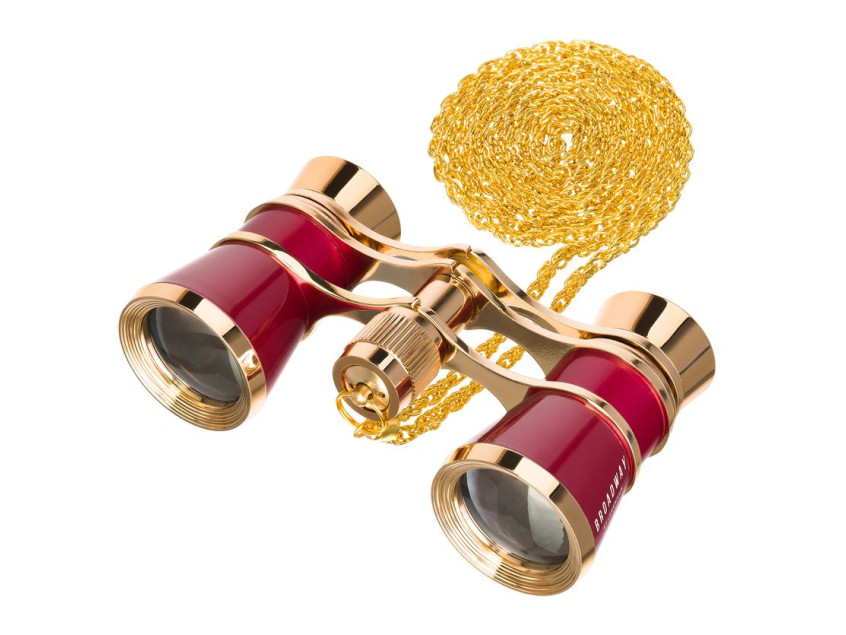 Театральный бинокль Broadway 325B, красный