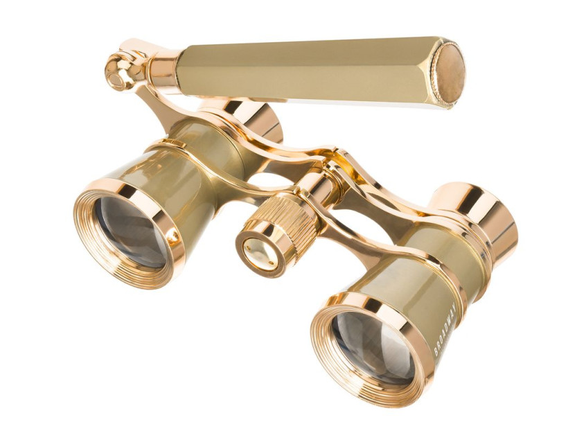 Театральный бинокль-лорнет Broadway 325E, золотистый