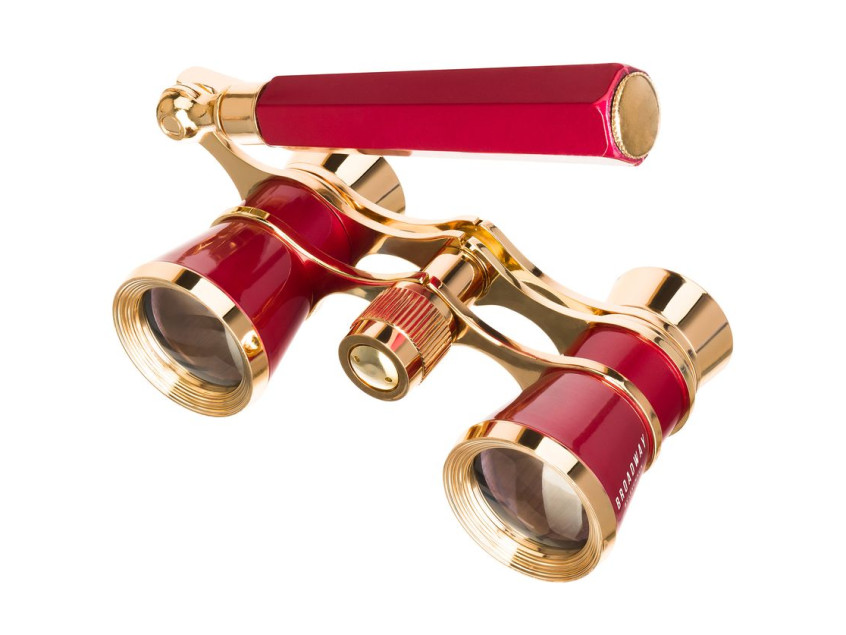 Театральный бинокль-лорнет Broadway 325E, красный