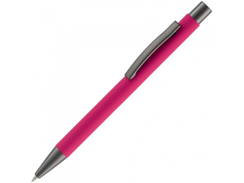 Ручка шариковая Atento Soft Touch, розовая