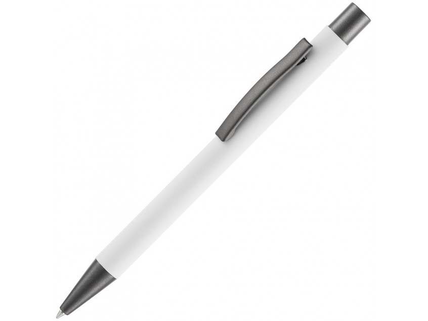 Ручка шариковая Atento Soft Touch, белая