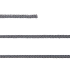 Круглый шнур Lasso S, серый, 50 см Круглый шнур Lasso S, серый, 50 см