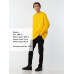 Джемпер оверсайз унисекс Stated в сумке, желтый
