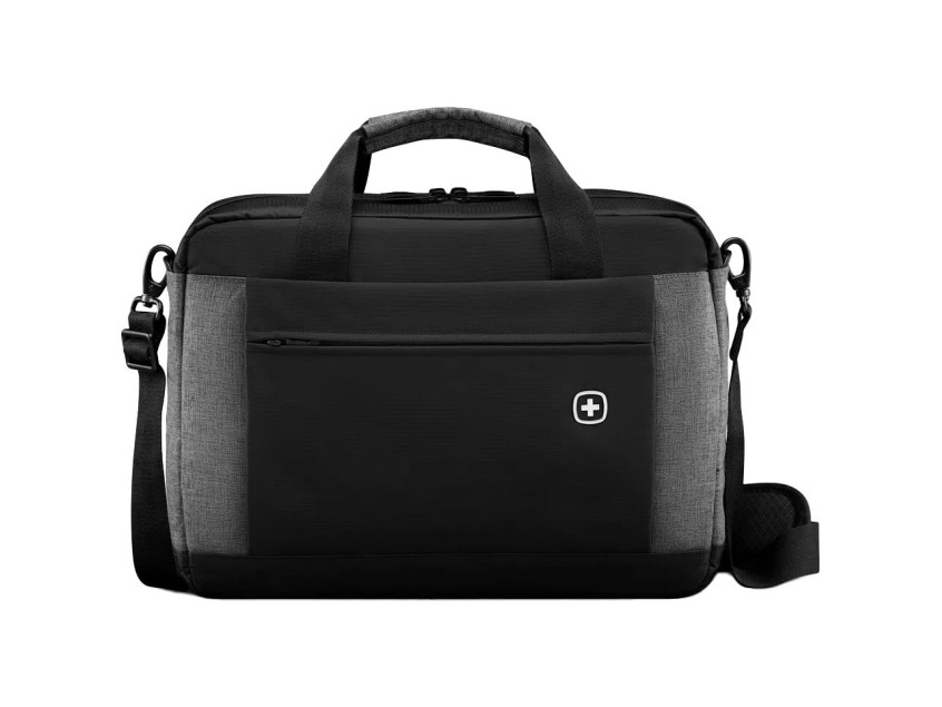 Сумка для ноутбука 16, черный c серым