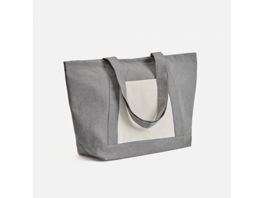 Шопер Shophop, серый с неокрашенным