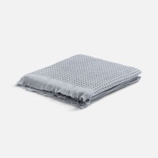 Плед вафельный Elenglect, светло-серый