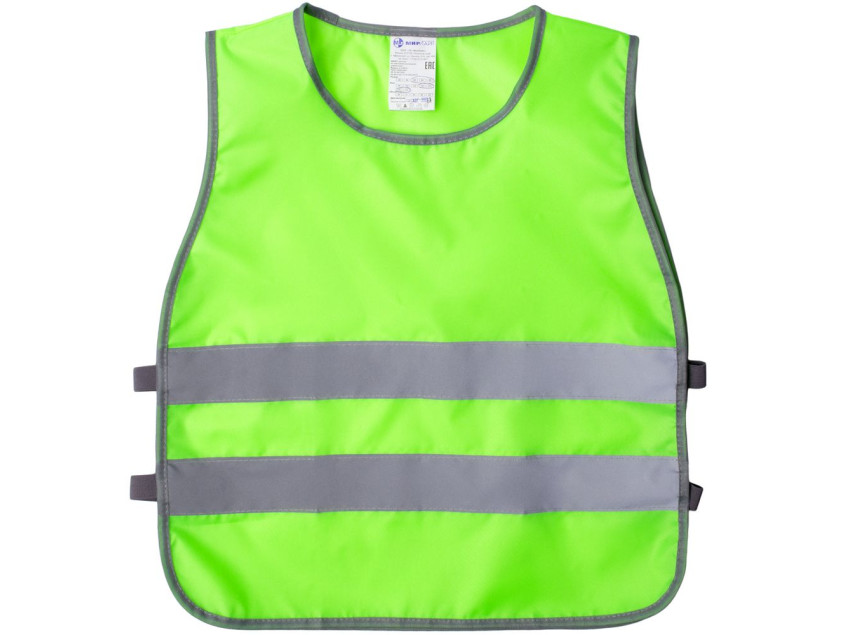 Жилет светоотражающий детский Spotlight, желтый неон