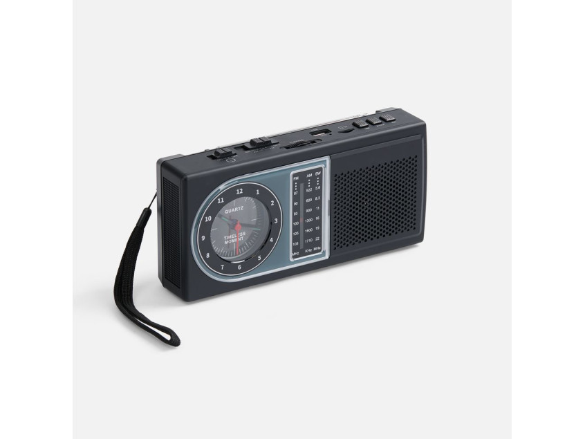 Bluetooth-колонка с радио Comradio, черная
