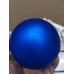 Оформительский шар Finery, 10 см, матовый синий