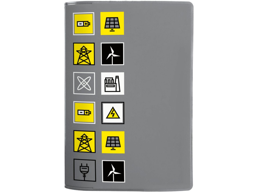 Обложка для паспорта Industry, ver.2, энергетика