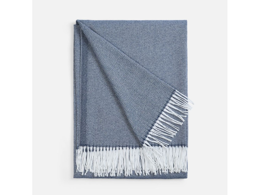 Плед «Гирвас», синий