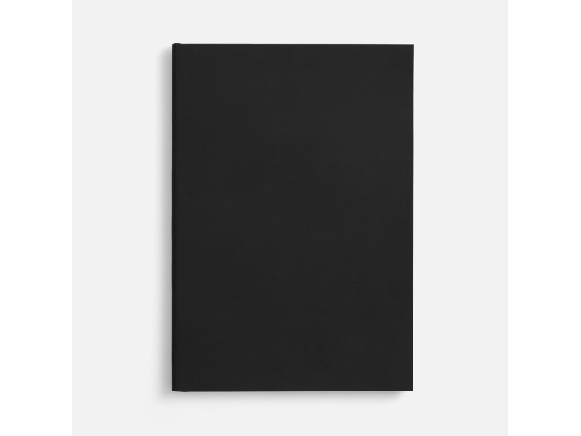 Ежедневник Flat Light, недатированный, черный