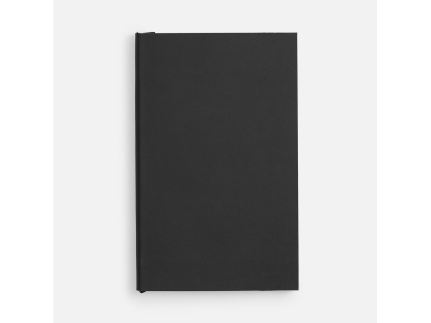 Ежедневник Flat Mini, недатированный, черный