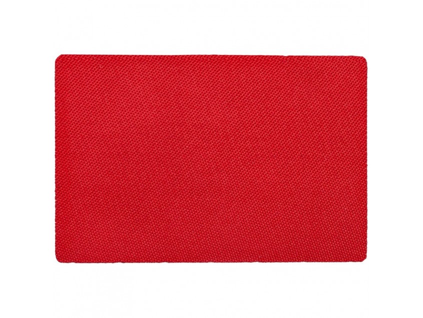 Наклейка тканевая Lunga, L, красная