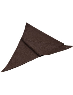 Косынка Dalia, темно-коричневая