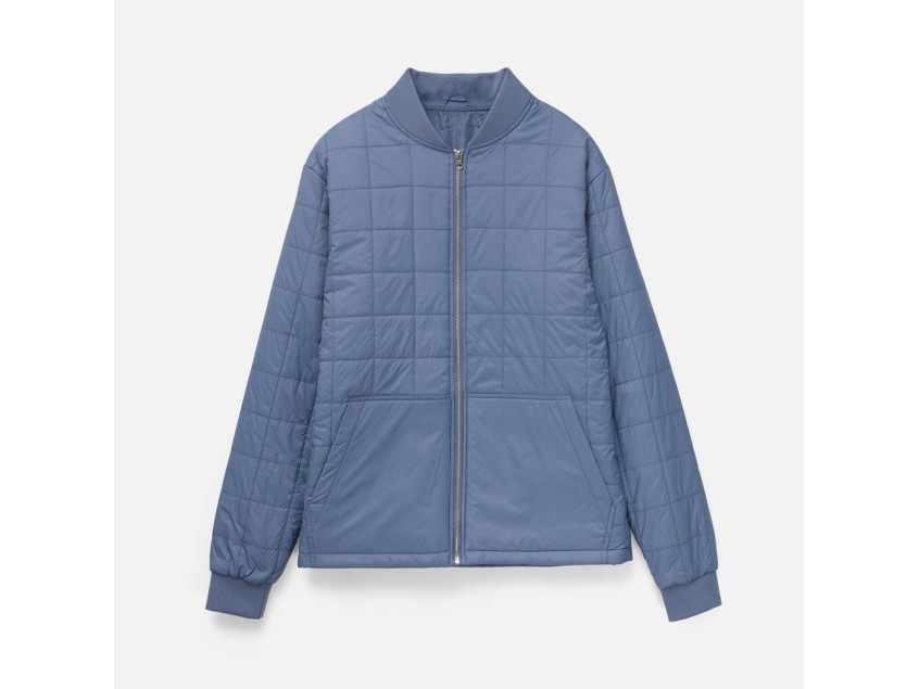 Куртка унисекс Warmbridge, синяя (джинс)