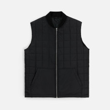 Жилет унисекс Warmbridge, черный Жилет унисекс Warmbridge, черный