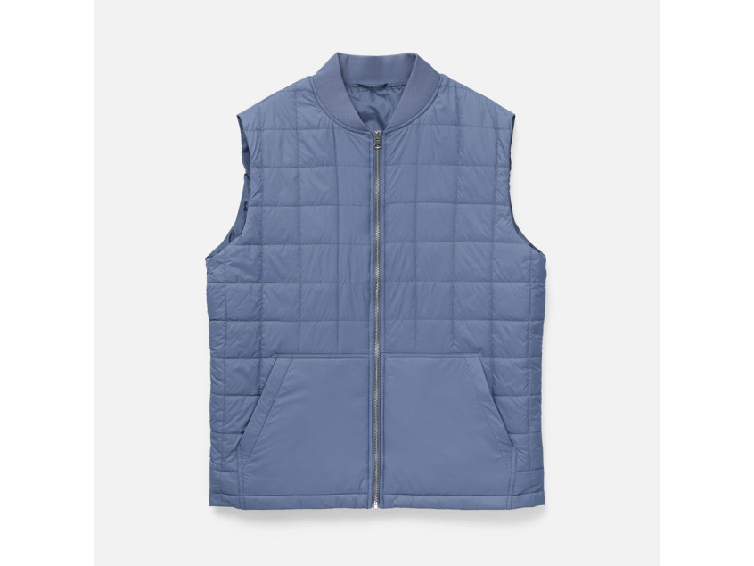 Жилет унисекс Warmbridge, синий (джинс)